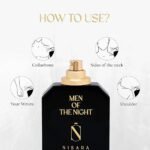 Nisara Men of the Night Perfume for Men - 100 ml | Long Lasting Eau De Parfum | Premium Perfume | Citrus-Chypre-Musky Fragrance | With Bergamot, Lemon, Orange, Amber, Wood, Leather| EDP Scent for men | Premium Perfume - Image 4