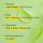 Dot & Key CICA Calming Skin Renewing Night Gel | For Oily, Acne Prone And Sensitive Skin | Night Cream with Niacinamide, Green Tea & Hyaluronic | Fades Blemishes & Dark Spots | 60ml - Image 4