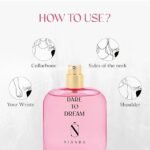 Nisara Dare to Dream Perfume for Women 100 ml |Girl Long Lasting Eau De Parfum | EDP Scent Spray | Fruity Floral Fragrance | With Jasmine, Musk, Vanilla & Amber Notes | EDP Scent for Women | Premium Perfume - Image 4