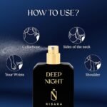 Nisara Deep Night 50ml Strong Unisex Parfum For Men and Women | Unisex Long Lasting Parfum | Premium Perfume | parfum for Gift |Warm Spicy-Woody notes| With Jasmine, Woody & Musky | Fragrance EDP Scent for Men & Women - Image 7