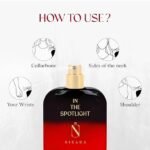 Nisara In the Spotlight Perfume For Women 100 ml | Girl Long Lasting Eau De Parfum | EDP Scent Spray |White Floral | With Vanilla, Musk & Mandarin, Pear, Lavender notes I EDP Scent for Women | Premium Perfume - Image 4