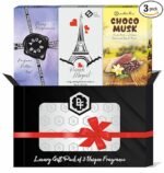 Parag Fragrances Trio Attar Perfume Roll-on Gift Set 6ml x 3pc of (Aqua Bomb/Magnet/Choco Musk)