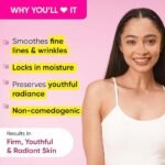 Dot & Key Night Reset Retinol + Ceramide Night Cream | Anti Aging Cream For Women & Men | Reduces Fine Lines & Wrinkles | Oil Free & Non Sticky Moisturizer | For Glowing Youthful Skin | For All Skin Types | 60ml - Image 6