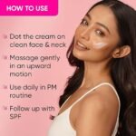 Dot & Key Night Reset Retinol + Ceramide Night Cream | Anti Aging Cream For Women & Men | Reduces Fine Lines & Wrinkles | Oil Free & Non Sticky Moisturizer | For Glowing Youthful Skin | For All Skin Types | 60ml - Image 2