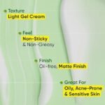 Dot & Key CICA Calming Mattifying Sunscreen SPF 50 PA++++ | For Oily Acne Prone & Sensitive Skin | UVA/UVB Protection | No White Cast, Ultra Light, Fragrance Free & Quick Absorbing | 50g - Image 6