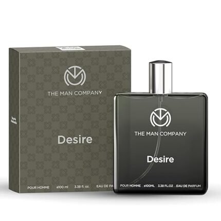 The Man Company Desire Perfume for Men - 100ml | Premium Long-Lasting Fragrance Body Spray | EDP for Men (Eau De Parfum) | Gift for Him