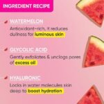 DOT & KEY Watermelon Superglow Matte Oil Free Moisturizer For Face With Watermelon Extracts | Lightweight Gel, Controls Excess Oil, Hydrates & Plumps Skin, With Glycolic Acid For Oily Skin | 60Ml - Image 3