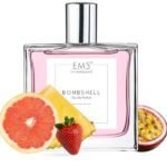 EM5™ Bombshell Perfume for Women | Vanilla Coffee White Floral Fragrance | Strong & Long Lasting EDP Spray | Luxury Gift for Women
