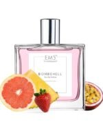 EM5™ Bombshell Perfume for Women | Vanilla Coffee White Floral Fragrance | Strong & Long Lasting EDP Spray | Luxury Gift for Women
