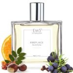 EM5™ Fireplace Perfume for Men and Women | Woody Vanilla Balsamic | Unisex EDP Strong and Long Lasting Spray | Luxury Gift for Men/Women