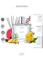 EM5™ Memoir EDP Unisex Perfume | Fresh Citrus Woody | Spray for Men & Women | Strong & Long Lasting Fragrance | Luxury Gift for Him & Her - Image 2
