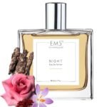 EM5™ Night Unisex Perfume | Amber Woody Rose Accords | EDP Spray for Men & Women | Strong & Long Lasting Fragrance | Luxury Gift for Him/Her