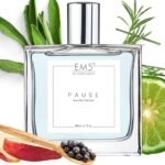 EM5™ Pause Perfume for Men Strong and Long Lasting Spray | Aromatic Fresh Amber Fragrance | Eau de Parfum (EDP) | Luxury Gift for Him