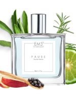 EM5™ Pause Perfume for Men Strong and Long Lasting Spray | Aromatic Fresh Amber Fragrance | Eau de Parfum (EDP) | Luxury Gift for Him