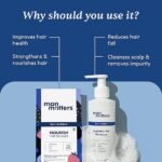 Man Matters Biotin Hair Gummies 30N & Anti Hair Fall Shampoo 200ml | With DHT Blocker, Biotin & Caffeine | Stage 1 Hair Loss Kit | Improves Scalp Health, Strengthens Hair & Reduces Hair Fall - Image 5