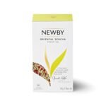 Newby Oriental Sencha Green Tea | 25 Herbal Tea Bags With Carrot, Chamomile Flowers, Marigold Flowers, Natural Mango & Papaya Flavour | 50 gm - Image 2