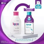 Spoo No-Tear Formula baby shampoo 200ml from Tedibar Family | Gentle on Scalp | No. 1 Pediatrician Prescribed Anti Seborrheic Shampoo* - By Torrent Pharma - Image 3