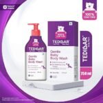Tedibar - Body wash for Babies| 100% soap & Alkali free | Skin-friendly pH 5.5| Recommended by pediatricians | Prevents Dryness & Rashes | Suitable for Newborn Baby| 250ml - Image 2