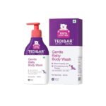 Tedibar Rich Moisturising Baby Body Wash 400ml with Skin Friendly PH | 100% Soap & Alkali Free | Prevents Dryness & Rahses | Dermatologically Test