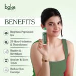 BAKE 2% Niacinamide + Hyaluronc Acid Tinted Butter Brightening Lip Balm 24 Hour Moisturization | For Dark, Pigmented, Dry, Flaky Lips | De-Tan Lip Balm - 5g - Image 4