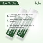 BAKE 2% Niacinamide + Hyaluronc Acid Tinted Butter Brightening Lip Balm 24 Hour Moisturization | For Dark, Pigmented, Dry, Flaky Lips | De-Tan Lip Balm - 5g - Image 7