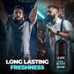 Beardo Ice Blast Perfume Roll-On, 50ml for Men | Long-Lasting Menthol Freshness with Musk & Woody Notes | Perfumed Antiperspirant for Odour Protection | No Sweat, Cooling Effect, All-Day Freshness - Image 4