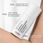 Cos-IQ Brightening Underarm Roll On Serum | With Bioecolea, Mandelic Acid and Bio White | Fragrance Free | Controls Odour, Provides all-day freshness, softens Skin Long-Lasting Protection | Brightens Skin & Exfoliates Underarms | Suitable For Sensitive Skin | 40Ml - Image 2