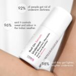 Cos-IQ Brightening Underarm Roll On Serum for Women | With Bioecolea, Mandelic Acid and Bio White | Prevents Body Odour, Brightens Skin & Exfoliates Underarms | Long Lasting deodorant roll on with Fresh Floral Fragrance | Suitable for Sensitive Skin | 40ml - Image 4