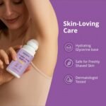 FemiSafe 3% AHA BHA Underarm Roll-On|Controls Odour & Reduces Pigmentation | Alcohol-Free | Antiperspirant with 48H Protection | Unisex Roll-On (50ml) - Image 4