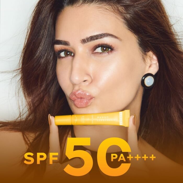 Hyphen Mango Lip Balm SPF 50 PA++++ | 2% Kojic Acid Brightening LipBalm for Dark & Pigmented Lips | 1% Vitamin E & Vitamin C | Moisturizing SPF LipBalm for Dry Lips - 10 g - Image 2