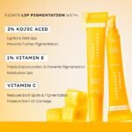 Hyphen Mango Lip Balm SPF 50 PA++++ | 2% Kojic Acid Brightening LipBalm for Dark & Pigmented Lips | 1% Vitamin E & Vitamin C | Moisturizing SPF LipBalm for Dry Lips - 10 g - Image 5