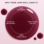 Hyphen Tinted Lip Balm | Brightens & Reduces Dark Lips & Pigmentation | 1% Vitamin E, Peptide & 2% Squalane | Winter Lip Care | 24H Moisturization for Dry & Chapped Lips | Orchid (Mauve Shade)- 10g - Image 4