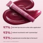 Hyphen Tinted Lip Balm | Brightens & Reduces Dark Lips & Pigmentation | 1% Vitamin E, Peptide & 2% Squalane | Winter Lip Care | 24H Moisturization for Dry & Chapped Lips | Orchid (Mauve Shade)- 10g - Image 6