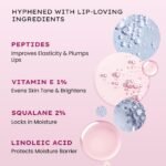Hyphen Tinted Lip Balm | Brightens & Reduces Dark Lips & Pigmentation | 1% Vitamin E, Peptide & 2% Squalane | Winter Lip Care | 24H Moisturization for Dry & Chapped Lips | Orchid (Mauve Shade)- 10g - Image 8