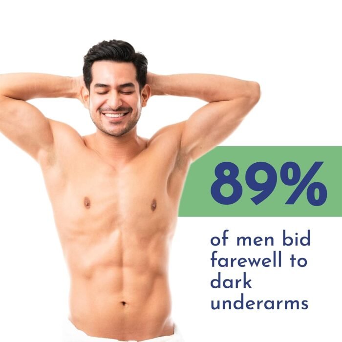 Mannlich Underarm Roll-On for Men, 2% Kojic & Salicylic Acid, Lactic Acid, Alpha Arbutin, 4% AHA & BHA | Brightens Skin, Reduces Pigmentation, Exfoliates & Prevents Body Odor | Alcohol & Aluminum Free, Dermatologically Tested- 50ml - Image 5