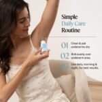 Namyaa Underarm Roll On with 4% AHA BHA and 6% Brightening Complex | Reduces Pigmentation & Odour - Keeps Skin Fresh & Clean 50ml - Image 5