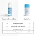 Namyaa Underarm Roll On with 4% AHA BHA and 6% Brightening Complex | Reduces Pigmentation & Odour - Keeps Skin Fresh & Clean 50ml - Image 6