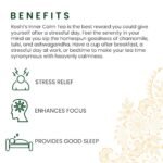 Roshi Inner Calm Tea |25 Teabags| Calming Floral Herbal Tea with Pure Chamomile and Tulsi for relaxation and Good Sleep | Bedtime Chamomile tea| Caffeine-free - Image 6