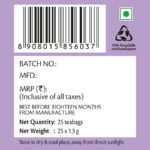 Roshi Inner Calm Tea |25 Teabags| Calming Floral Herbal Tea with Pure Chamomile and Tulsi for relaxation and Good Sleep | Bedtime Chamomile tea| Caffeine-free - Image 8