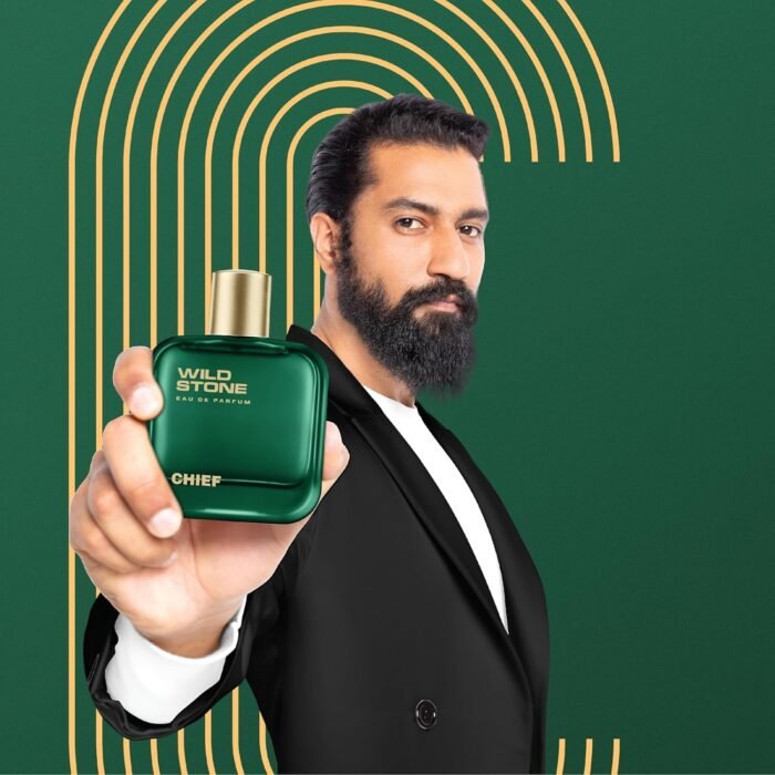 Wild Stone Chief Perfume for Men, 100ml | Luxury Eau De Parfum | Long-Lasting Fragrance | Best Gift for Him l Premium Perfume for Men l Infused with Aquatic and Woody Notes - Image 2