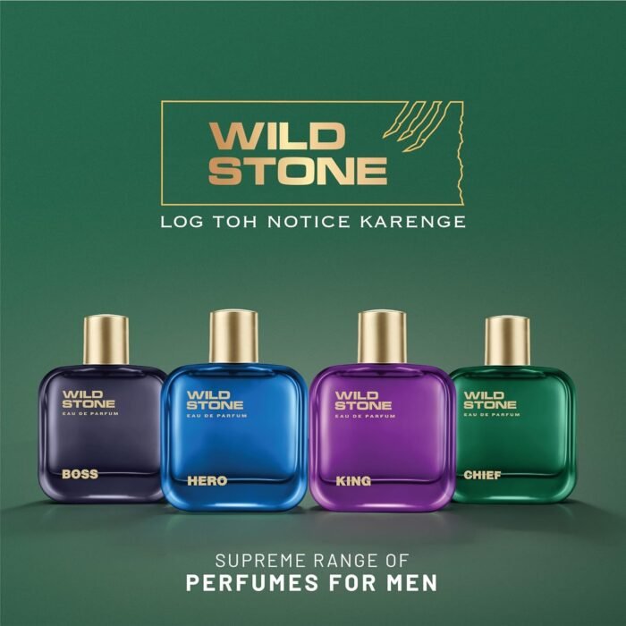 Wild Stone Chief Perfume for Men, 100ml | Luxury Eau De Parfum | Long-Lasting Fragrance | Best Gift for Him l Premium Perfume for Men l Infused with Aquatic and Woody Notes - Image 6