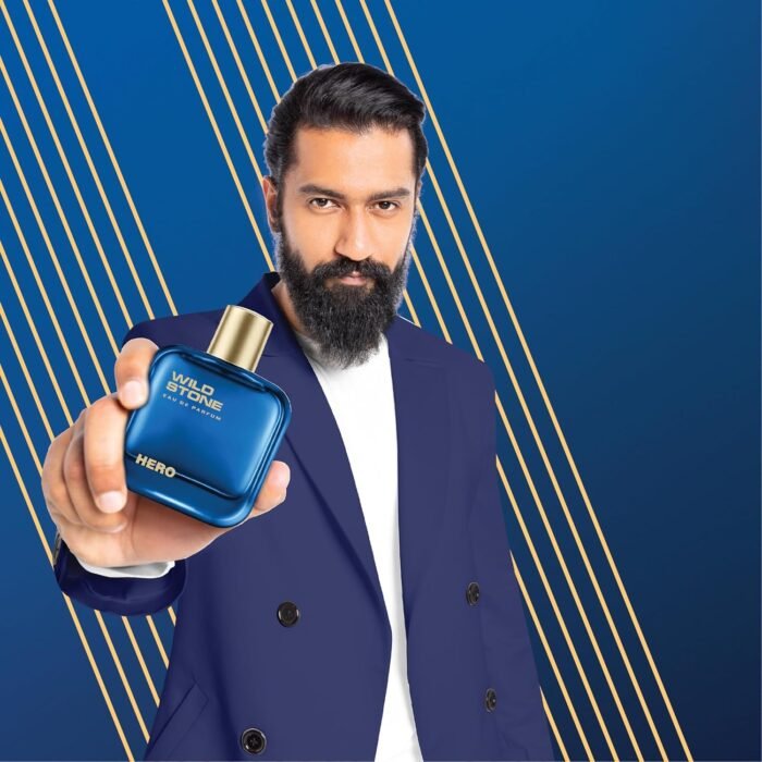 Wild Stone Hero Perfume for Men, 100ml | Luxury Eau De Parfum | Long-Lasting Fragrance | Best Gift for Him l Premium Perfume for Men l Infused with Aromatic & Marine Notes - Image 2
