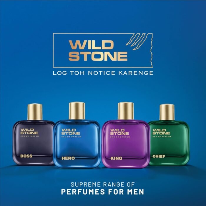 Wild Stone Hero Perfume for Men, 100ml | Luxury Eau De Parfum | Long-Lasting Fragrance | Best Gift for Him l Premium Perfume for Men l Infused with Aromatic & Marine Notes - Image 5