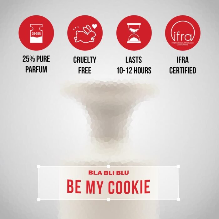 BLABLIBLU Be My Cookie Perfume for Women|100ml Long-Lasting Parfum Fragrances - A Notch above EDP, EDT & EDC|Perfume For Woman |Berries, Lilac & Vanilla Notes - Image 5