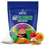 BLUE TEA Gut Cleanse 30 Tea Bags Plant Based Eases Bloating Supports Digestion