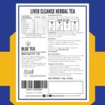 BLUE TEA Liver Cleanse 30 Tea Bags Plant Based Helps with Fatty Liver Detox - Image 2