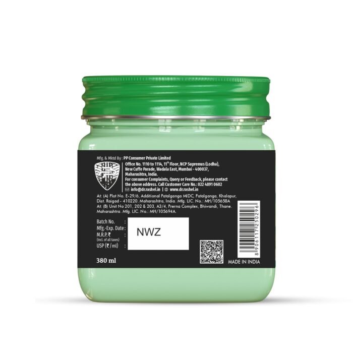 DR.RASHEL Aloe Vera Face And Body Cream For Women and Men (380 Ml) | All Skin Types |Soft and Healthy Skin | Repairing & Nourishment | Deep Hydration & Moisturization | 100% Vegan | Paraben Free - Image 3
