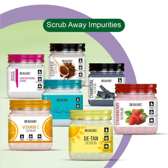 DR.RASHEL Aloe Vera Scrub For Face & Body (380 Ml) | All Skin |Cleanser Scrub For Deep Exfoliation | Dead Skin Remover| Tan Removal | Blackhead Remover - Image 9