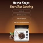 DR.RASHEL Coffee Face And Body Cream For Women and Men (380 Ml) | All Skin Types |Soft and Healthy Skin | Repairing & Nourishment | Deep Hydration & Moisturization | 100% Vegan | Paraben Free - Image 3