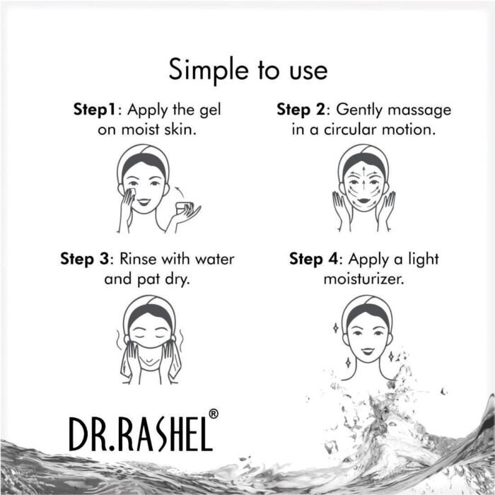 DR.RASHEL Cucumber Gel For Men & Women For Moisturizing And Glowing Skin Enrich With Natural Extract of Cucumber | Parabens, SLS, Silicones & Colour Free (380ml) - Image 7